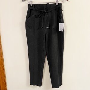 Wren New York Gray Tie Waist Pull on Trousers Size Small NEW